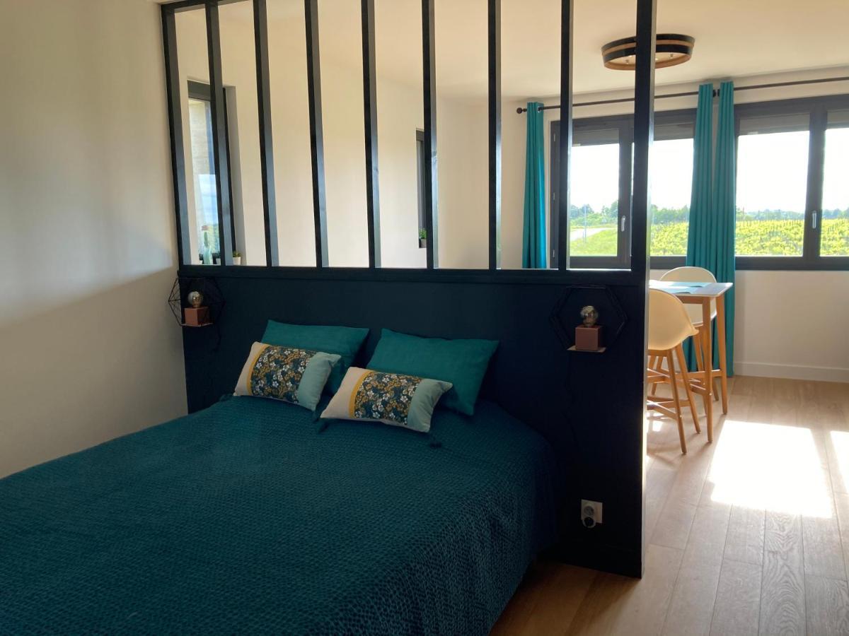 Appartement 2 Chateau La Rose Des Vents Puisseguin Dış mekan fotoğraf